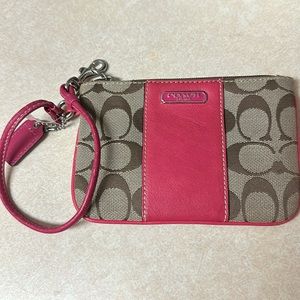 Coach wristlet